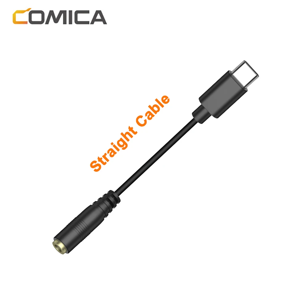 Comica CVM-SPX-UC 3.5mm TRRS To USB-C Interface Audio Cable Mini Sound Cable Adapter Audio Adapter Cable For Microphone