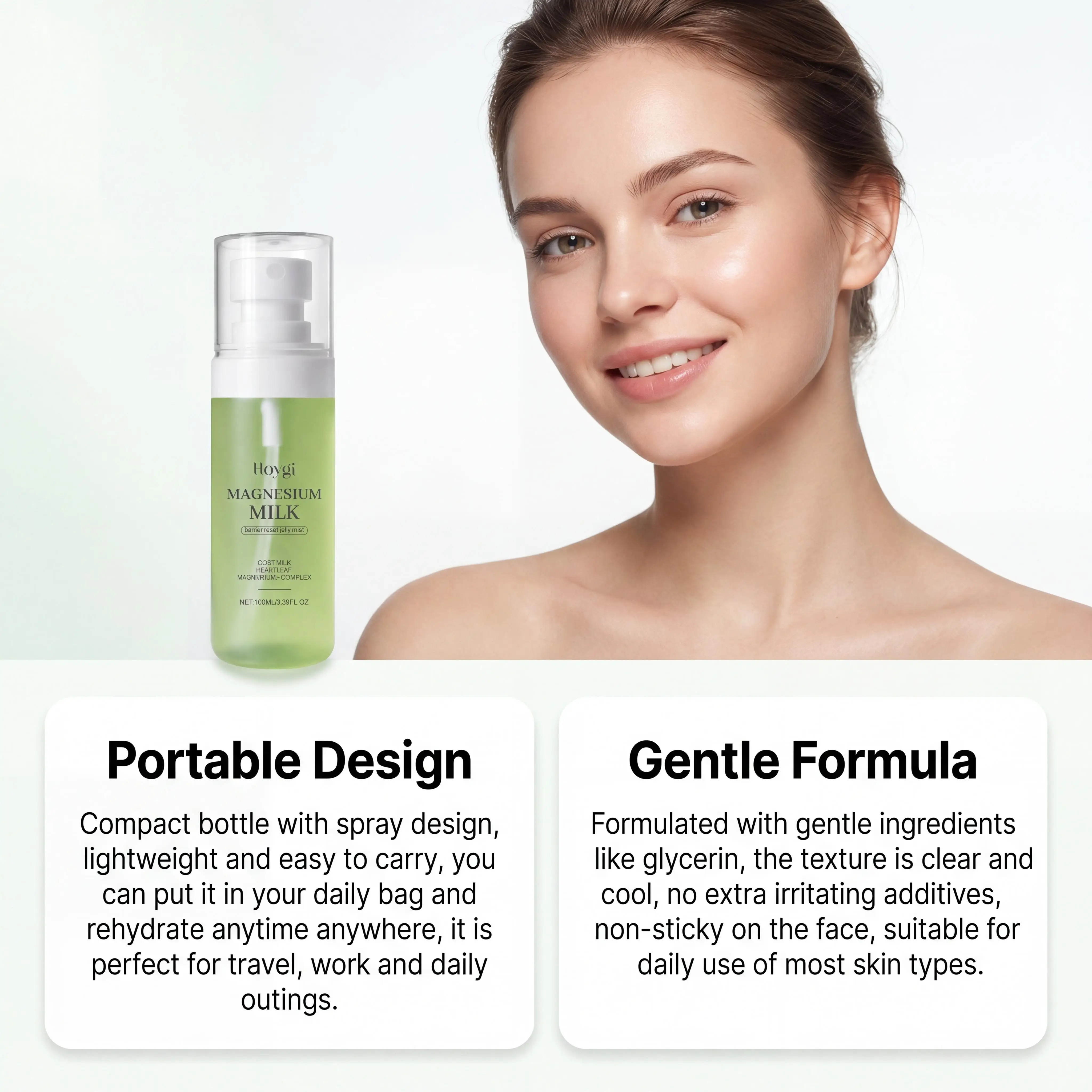 Hoygi Magnesium Milk Jelly Ton - Skincare Skintific recension och pris