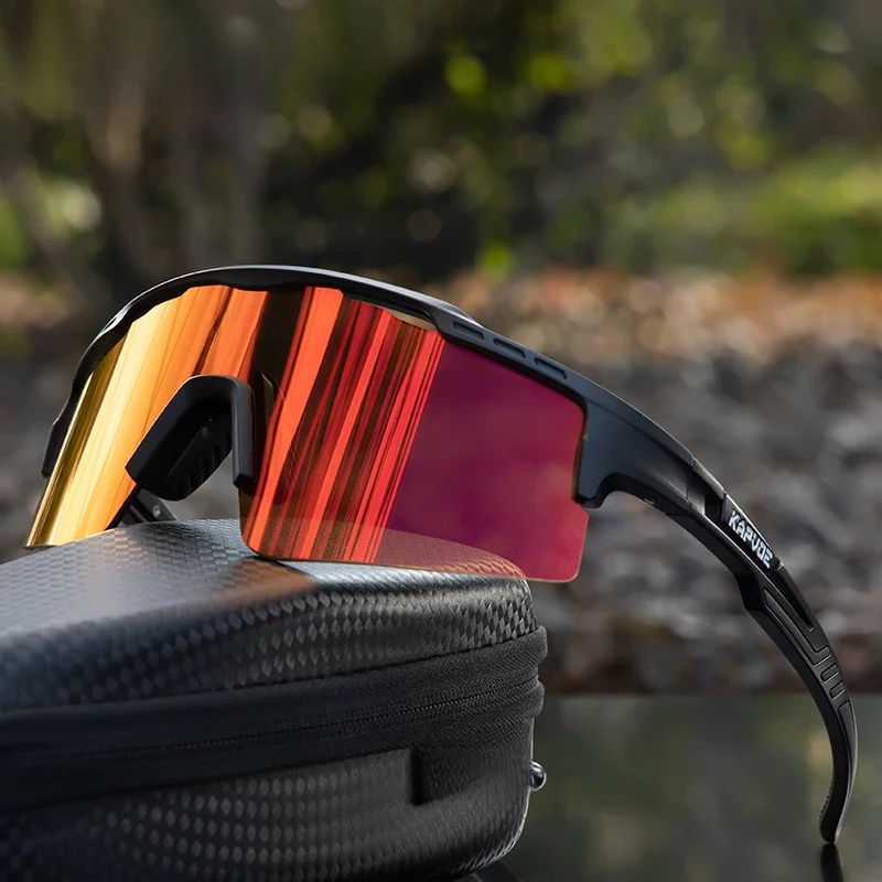 AliExpress kapvoe Kapvoe Sport Men Women Sunglasses Polarized Woman Cycling Glasses Outdoor MTB Goggles Bike Road Mountain Bicycle Eyewear