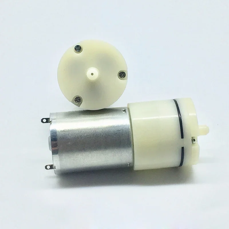 DC 6V 12V Mini 370 silnik membrana pompa ciśnienia powietrza cicha pompa długa żywotność do monitorowania krwi Sphygmomanometer Fish Tank akwarium — zdjęcie 2