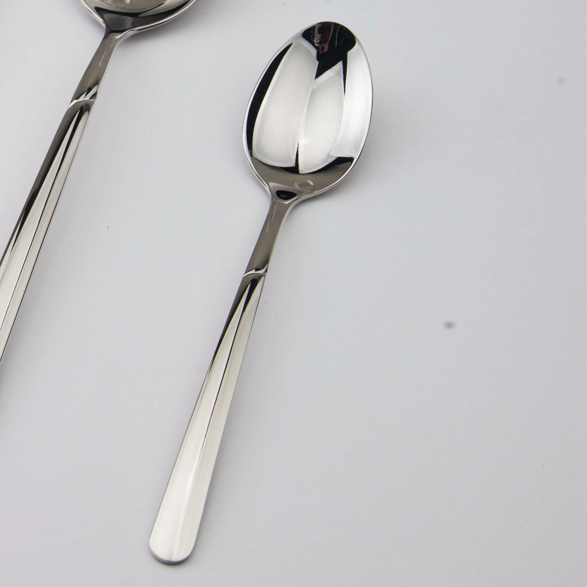 COZY ZONE 6PCS Stainless Steel Teaspoons Set  Modern Western Style Stirring Coffee Spoons Dessert European Dining Tableware