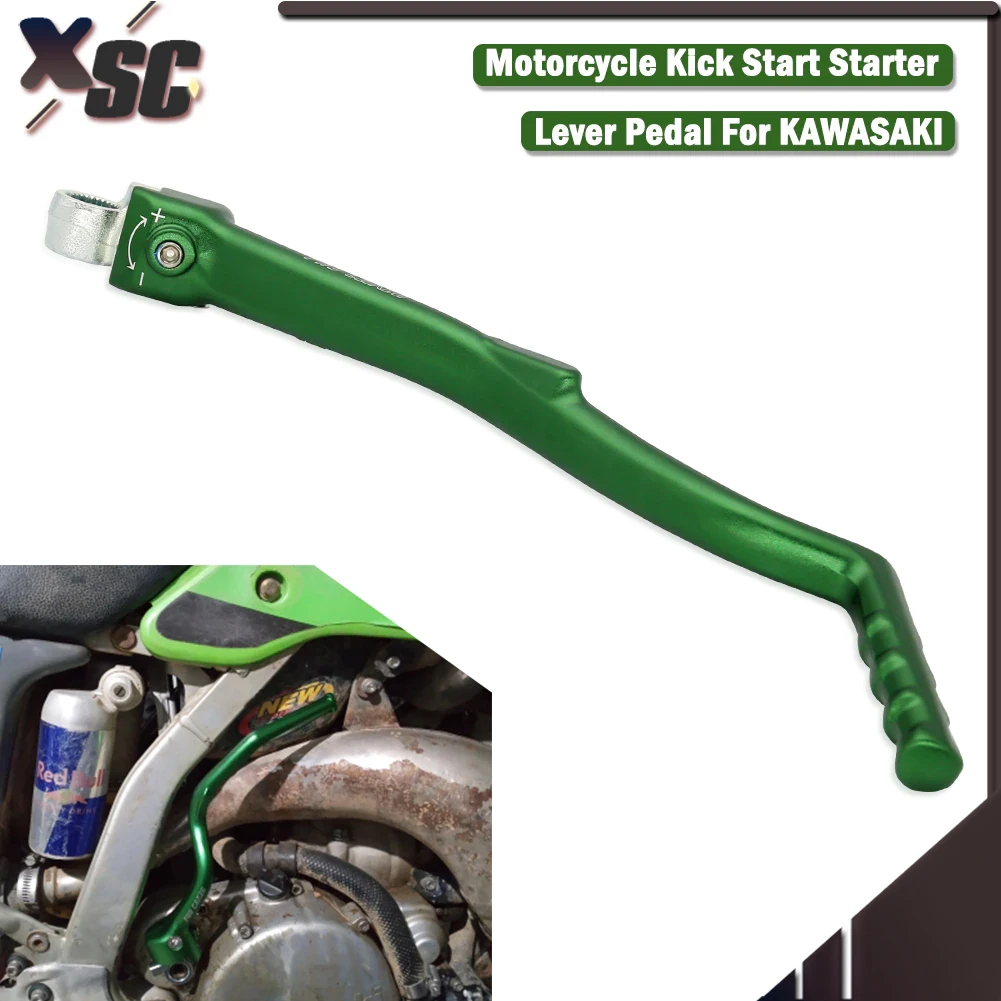 

Motorcycle Off Road Forged Kick Start Starter Lever Pedal Arm For Kawasaki KX450F KXF 450 2016-2018 Racing Motocross Dirt Bike