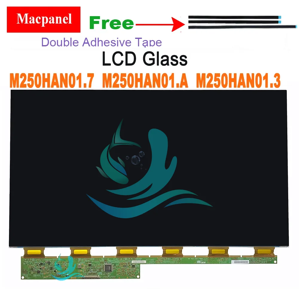 Original New 24.5 inch 25 inch AUO LCD glass model M250HAN01.3 M250HAN01.7 M250HAN01.A  240Hz For Asus tuf gaming VG259 24.5