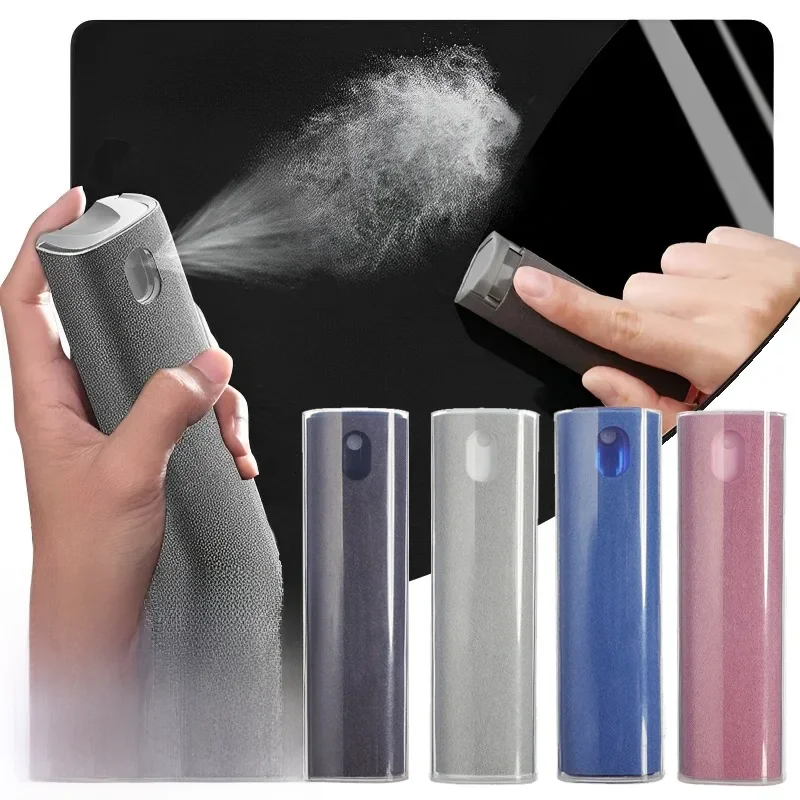 Spray do czyszczenia ekranu telefonu Narzędzie do usuwania kurzu z ekranu telefonu komórkowego Narzędzie do czyszczenia i polerowania samochodu z mikrofibry — zdjęcie 2