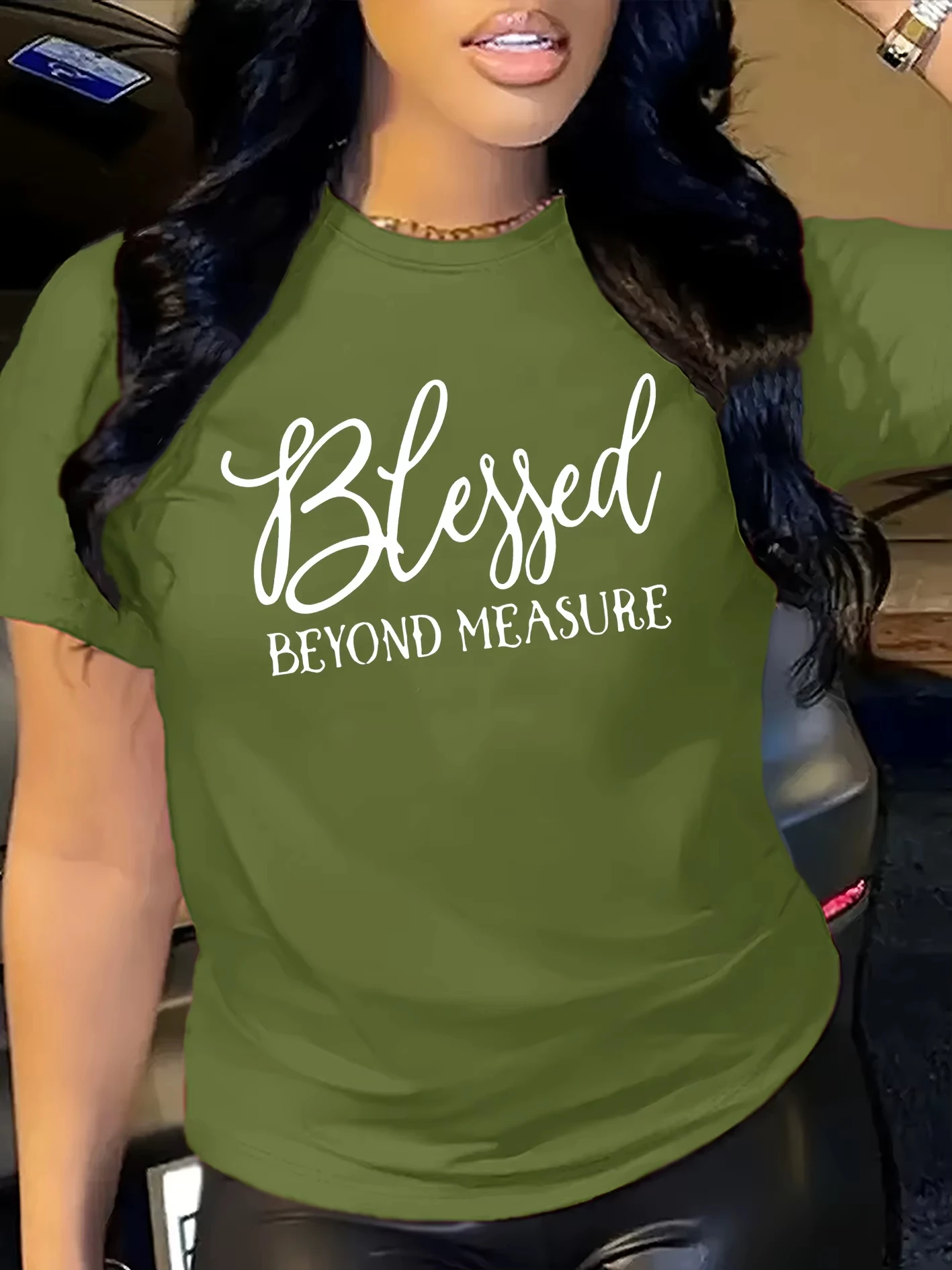 Plus Size Dames T-shirt met Bl - Quality Summer Clothing recensie en prijs