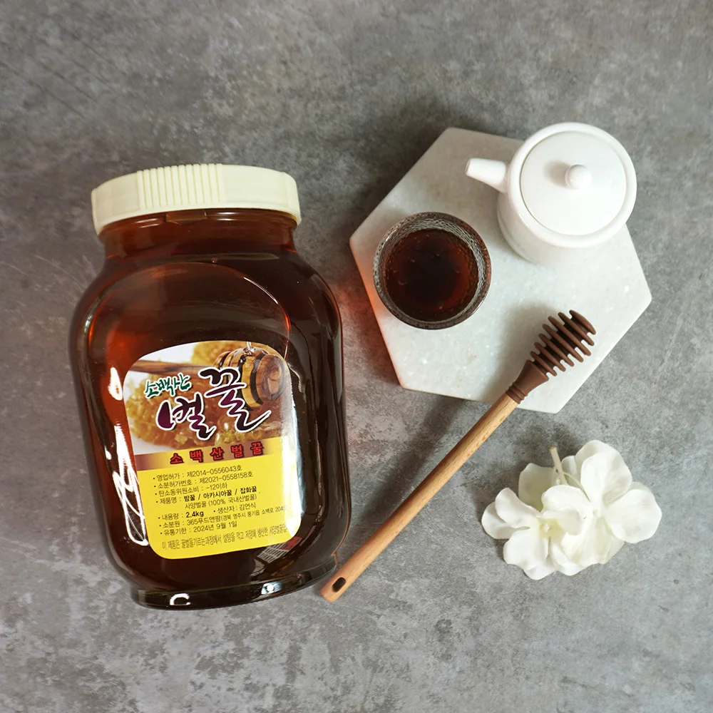 [더조은] 소백산 사양벌꿀 (야생화향) 2.4kg