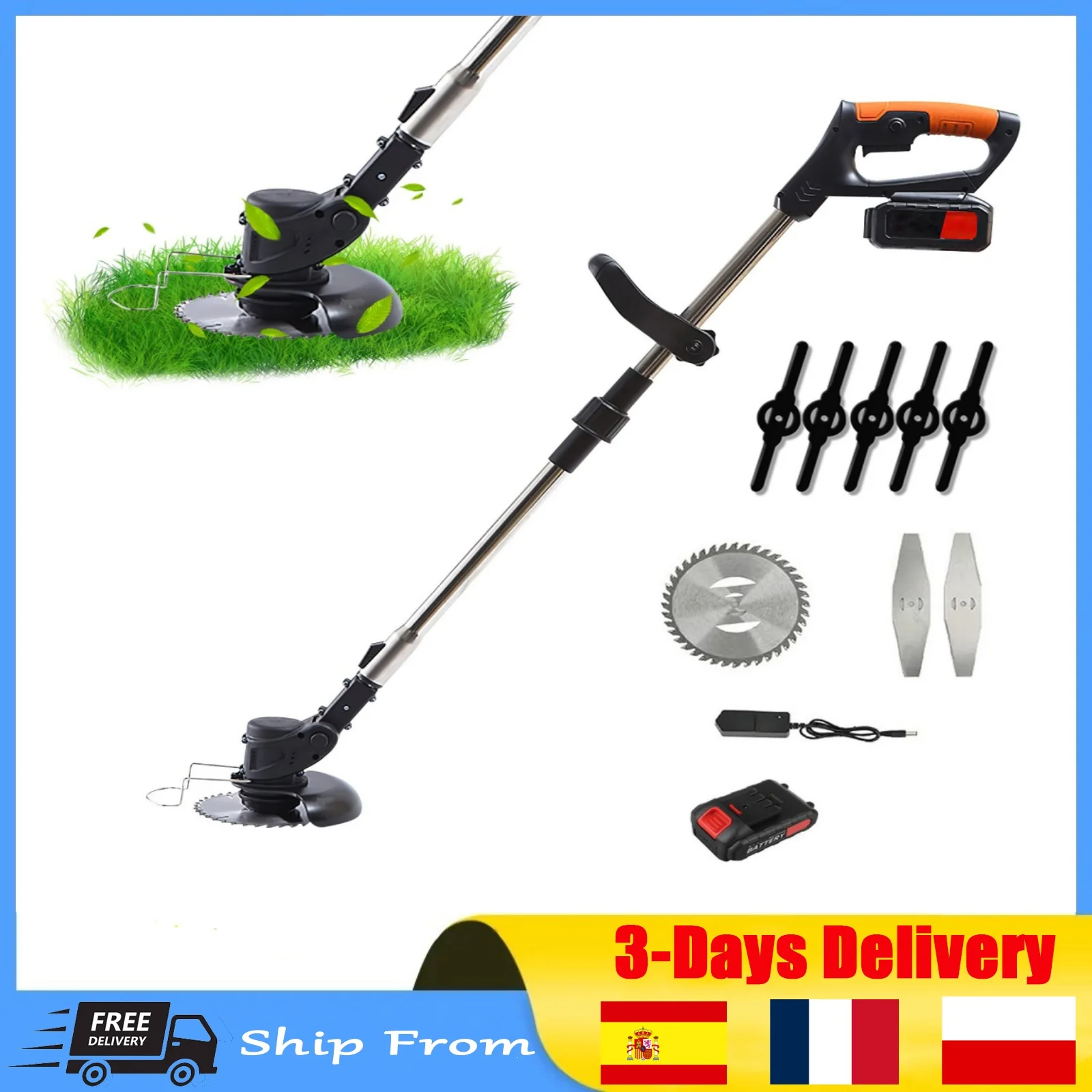 Taglierina Weeder Potatura Strumento Macchina da giardinaggio 36V Elettrico Cordless Tagliaerba