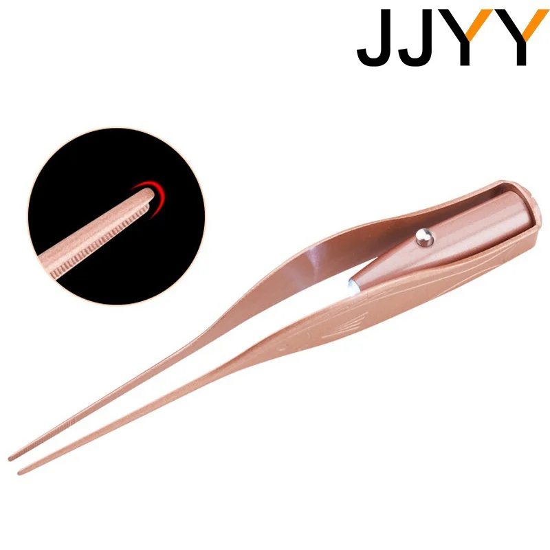 JJYY Ear Cleaner Flashlight Earpick Remover Luminous Ear Curette Light Spoon Cleaning Ear Care Tool Ear-picking Tool with Light