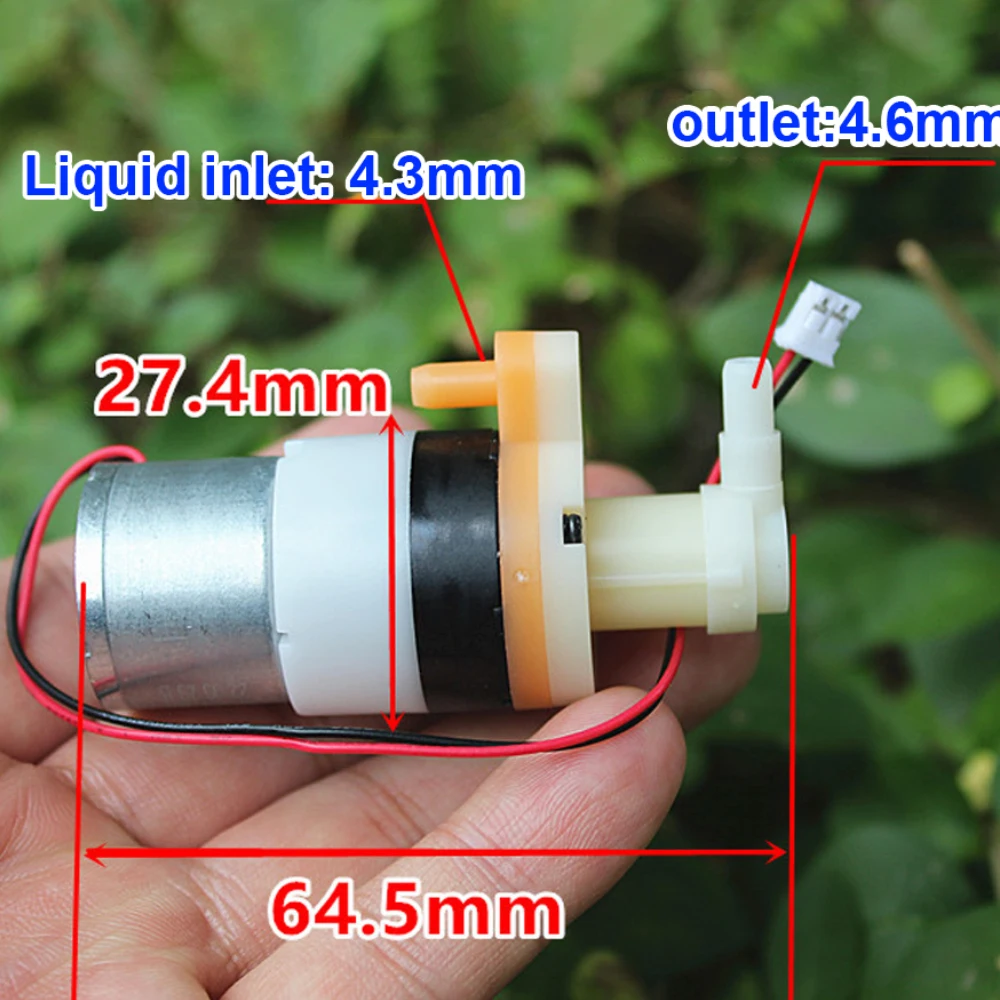 Mini Foam Pump Hand Washing Bubble Machine Pump Hand Soap Pump DC 2V 3V 3.7V Micro 310 Motor Pump Washing Bubble Pump