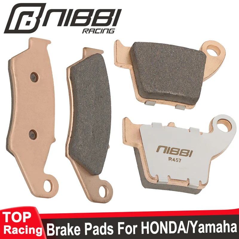 

NIBBI Front Rear Brake Pads Set For HONDA CRE 250 F Enduro CR 250 R 2T CRF 250 F CRF 450 RWE SUZUKI RM-Z 250 Yamaha WR 450 F 4T