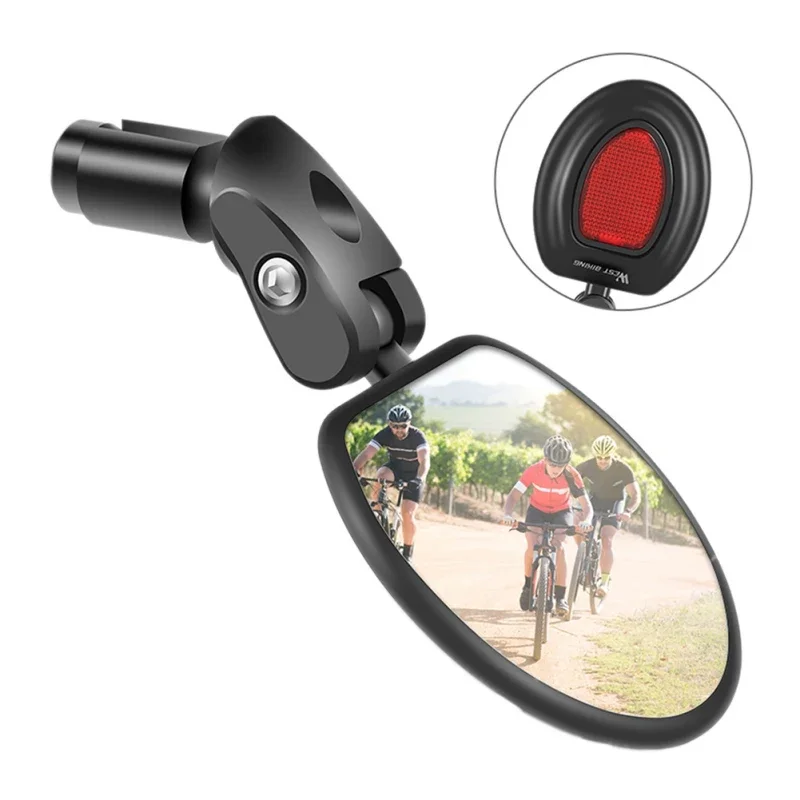 AliExpress UK Cycling Rearview Mirror Mountain Road Bike Folding Rearview Mirror Bicycle Anti-collective Rearview