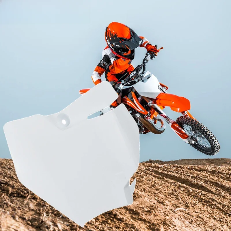 LING QI – couvercle de plaque d'immatriculation avant de moto, Kit de carénage en plastique pour KT65 Motocross Dirt Bike Pit Bike KT 65