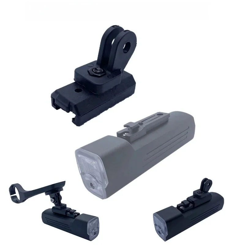 AliExpress NONE For Rockbros R3-1000 Mtb Bicycle Headlight Holder Bracket Bike Lamp Holder Light Bike Lamp Lifting Base Quick Release Mount