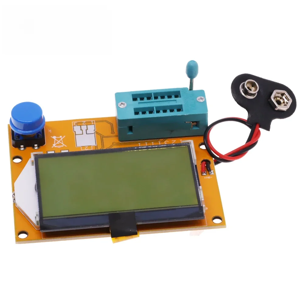 Mega328 M328 lcr-t4 miernik parametru ESR LCR led Tester próbnik elektroniczny dioda trioda pojemność MOS PNP/NPN — zdjęcie 2