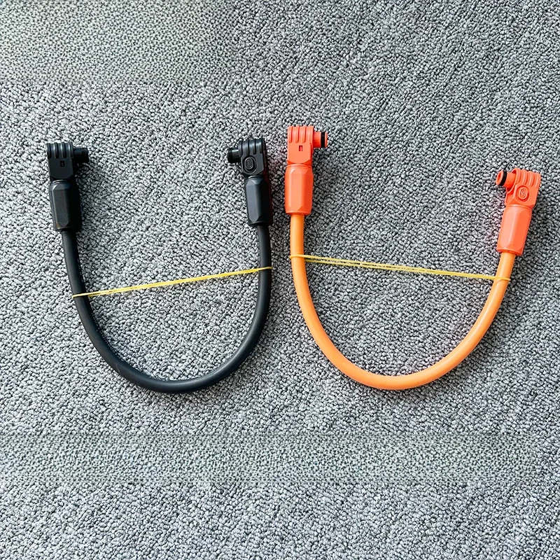 Connecteur domestique 120A 200A, série parallèle, connecteur de batterie 35cm 50cm 65cm 100cm, prise de Terminal de câble, noyau en cuivre