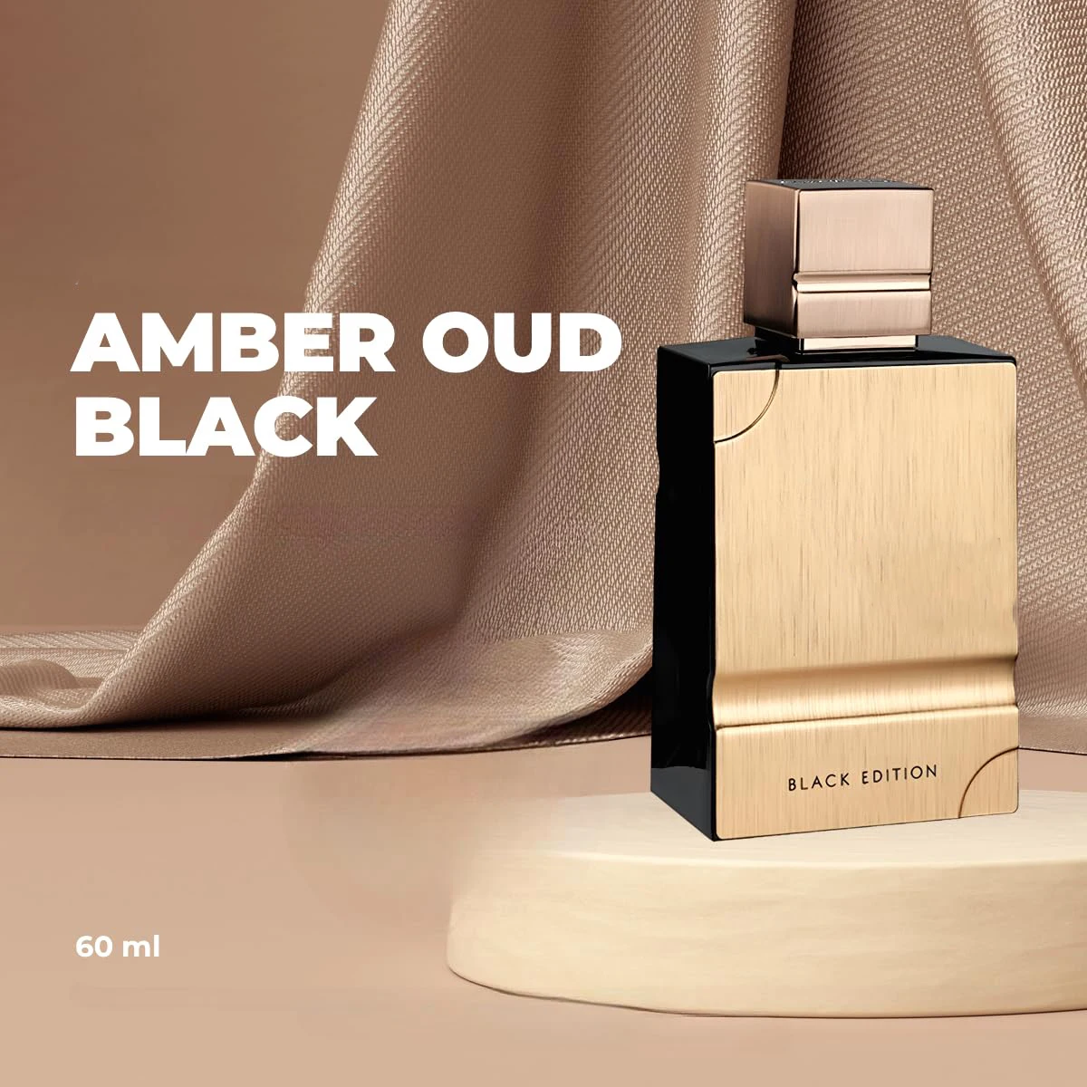 

Amber Oud Black Edition Perfume for Women Men 60ml Elegant Woody Amber Saffron Bergamot Top Notes Rose Oud Heart Musk Vanilla Base EDP for Office Casual Evening Wear