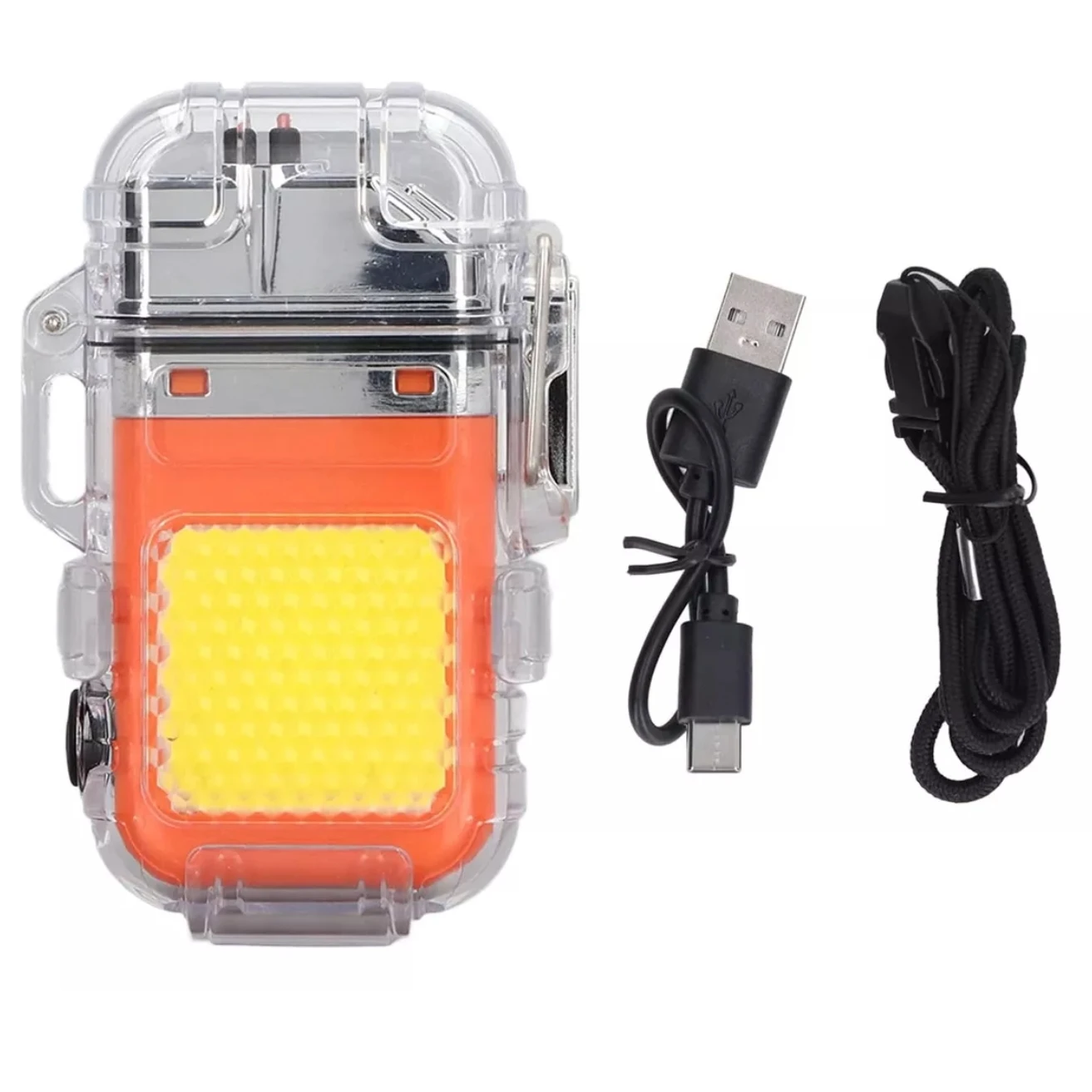 Lanterna Isqueiro Plasmático Led ، قابلة لإعادة الشحن