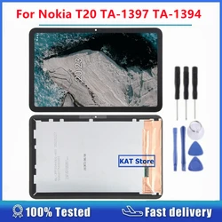 Compatible 10.4'' For Nokia T20 TA-1397 TA-1394 LCD Display Screen Touch Digitizer Full Assembly Replacement Part