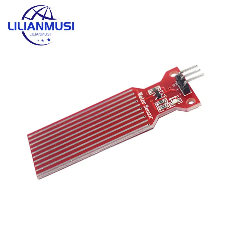 Módulo Sensor Nível Água Chuva para Arduino, Detecção de Superfície Líquida, Profundidade e Altura, 10PCs