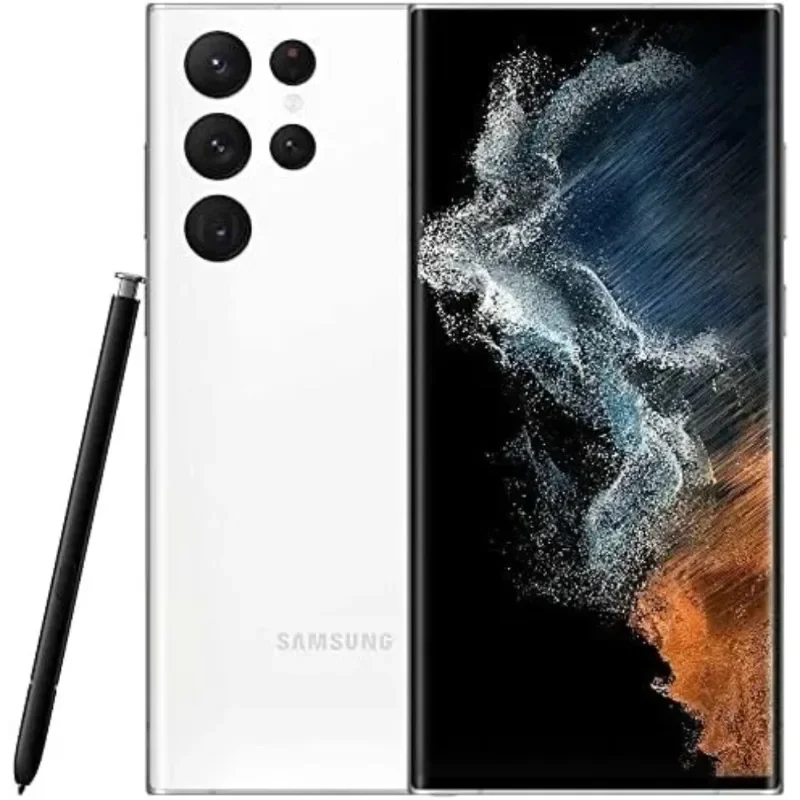 Network Unlocking Smartphone Samsung Galaxy S22 Ultra 5G 6.8-inch AMOLED Snapdragon 8GB RAM 128/256GB ROM Supports FID/NFC view 2