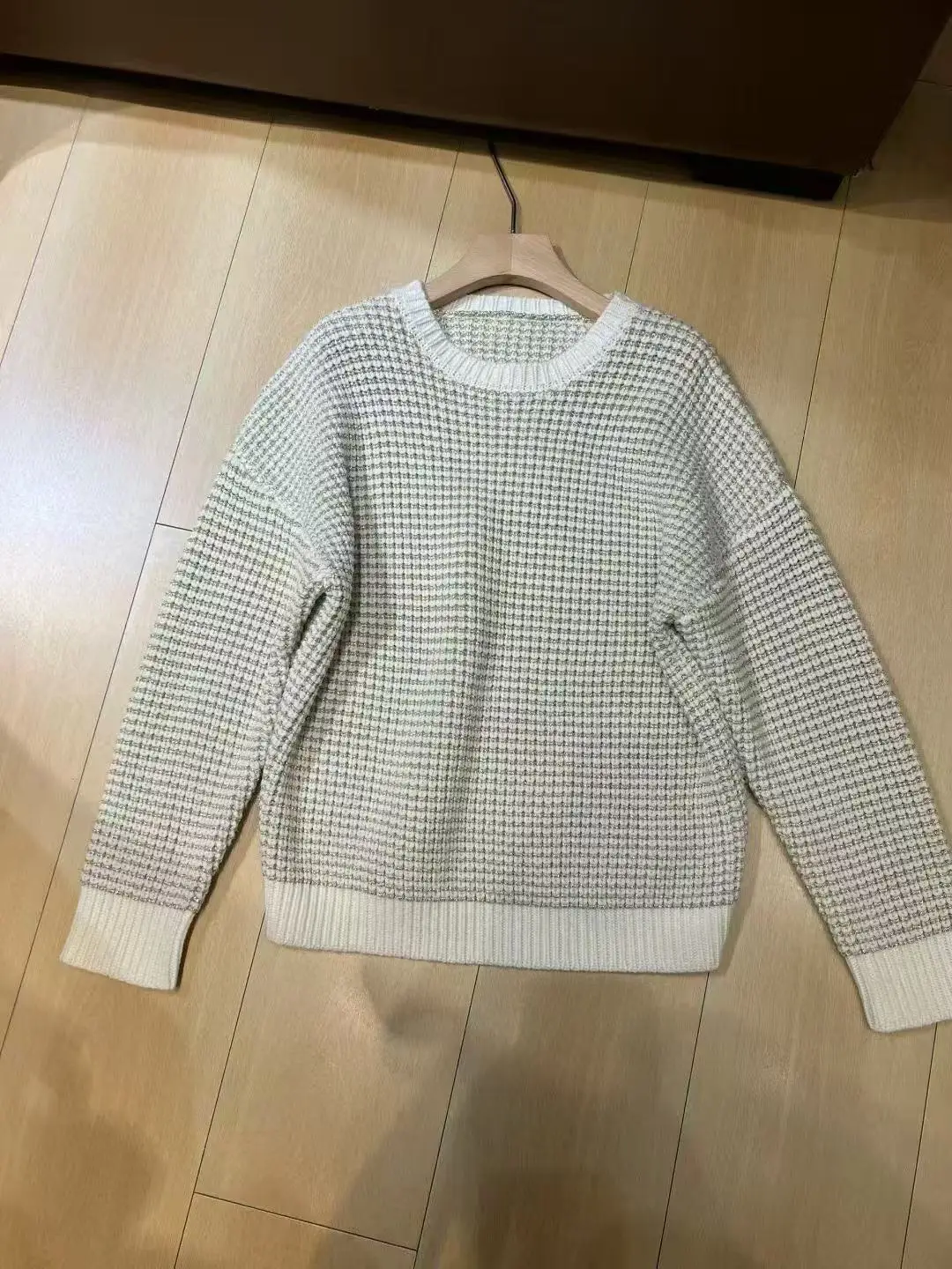 

Зимний роскошный бархатный свитер из кашемировой шерсти