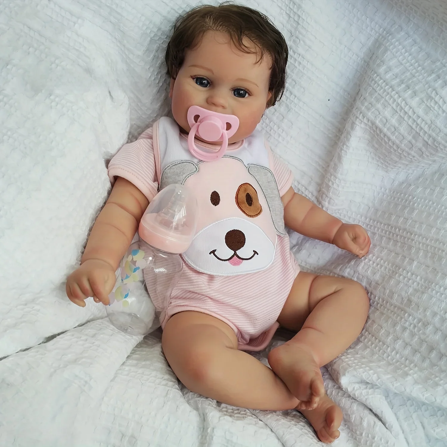 Reborn Baby Dolls Girl Maddie - 20-calowe realistyczne lalki noworodkowe Realistyczne lalki niemowlęce, które wyglądają naprawdę Miękkie silikonowe ciało — zdjęcie 2
