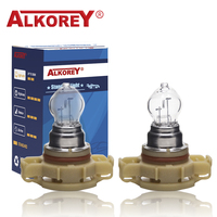 Alkorey 2PCS PSX24W H16 5202 12V 24W Warm White Car Fog Lamps  Auto Halogen Bulbs Driving Running Lights