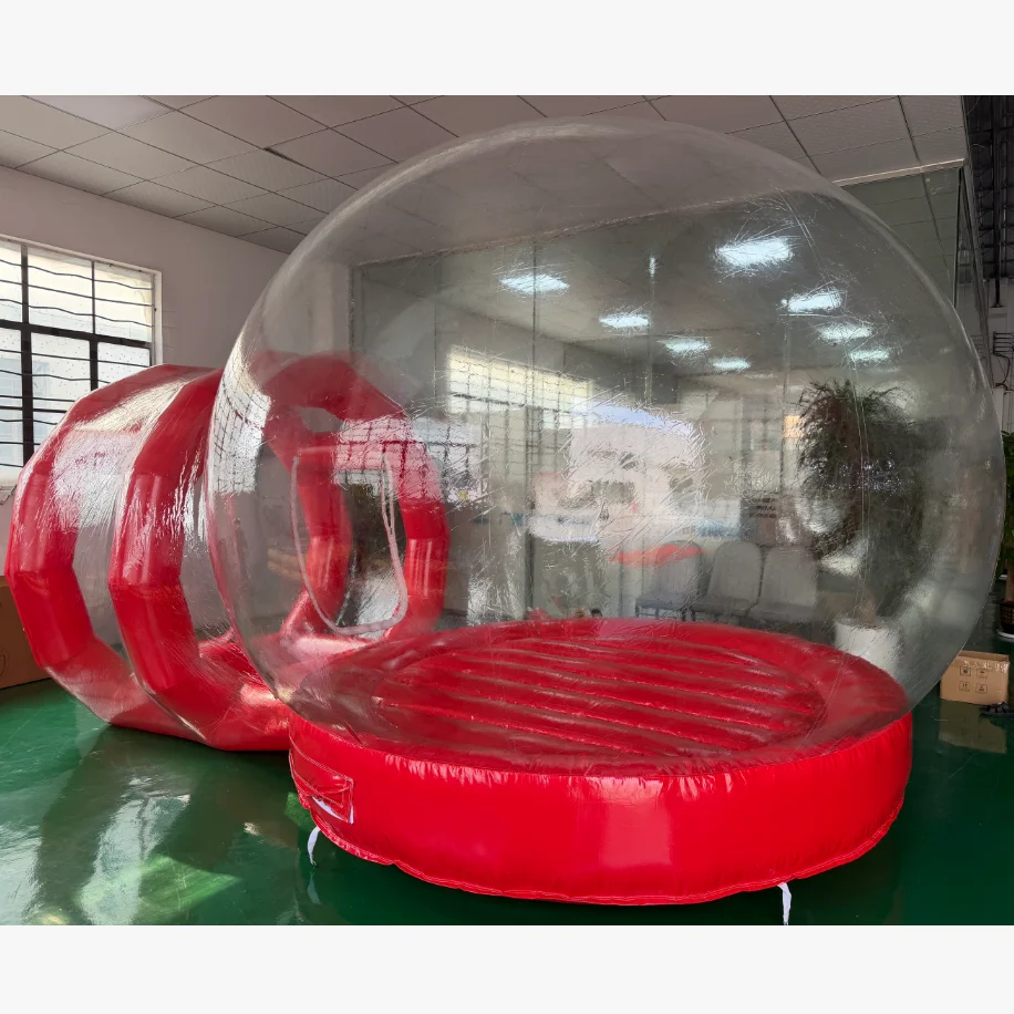 Casa De Burbujas Inflable Transparente Con Ventilador Y Bomba – Diámetro 3 M (10 Pies) – Impermeable De PVC Comercial – Ideal Para Camping, Fiestas Y Eventos Al Aire Libre