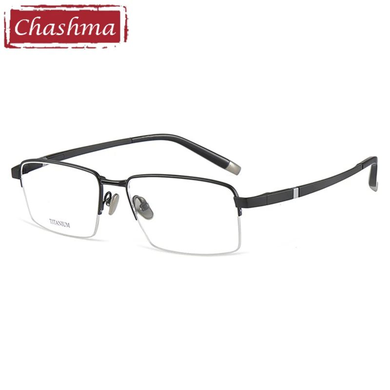 

Chashma Prescription Glasses Men Pure Titanium Top Quality Optical Eyewear for Recipe Lenses Progressive Gentlemen Spectacles