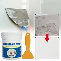 Agent de Réparation Murale, Pâte de Réparation Murale, Anti-fuite, Trou de Cloisons Sèches, Épluchage, Peinture de Réparation, Valide, Anti-moisissure, Restauration à vaccage Rapide