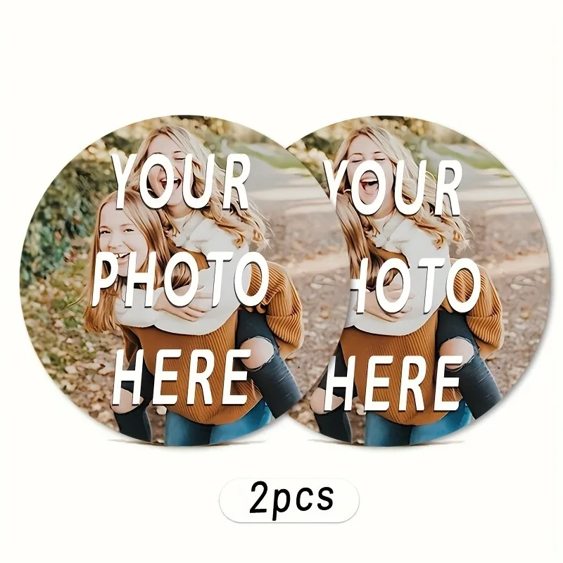 Custom Acrylic Photo Coasters – Personalized Photo Drink Coasters; Waterproof, Scratch-Resistant, and Unique Tabletop Decor image 4