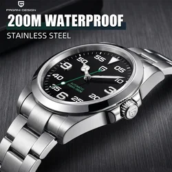 PAGANI DESIGN PD-1692 Men's Automatic Watches 40MM Stainless Steel Mechanical Wristwatch Sapphire AR Coated Waterproof Watch V3
