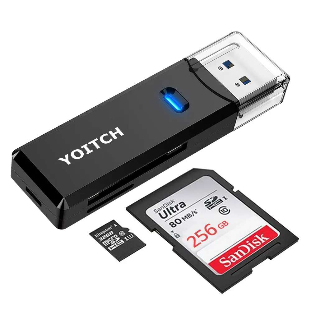 Blink USB 3.0 2in1 Microsd Black Box Card Multi Reader Yoitch Yoichi