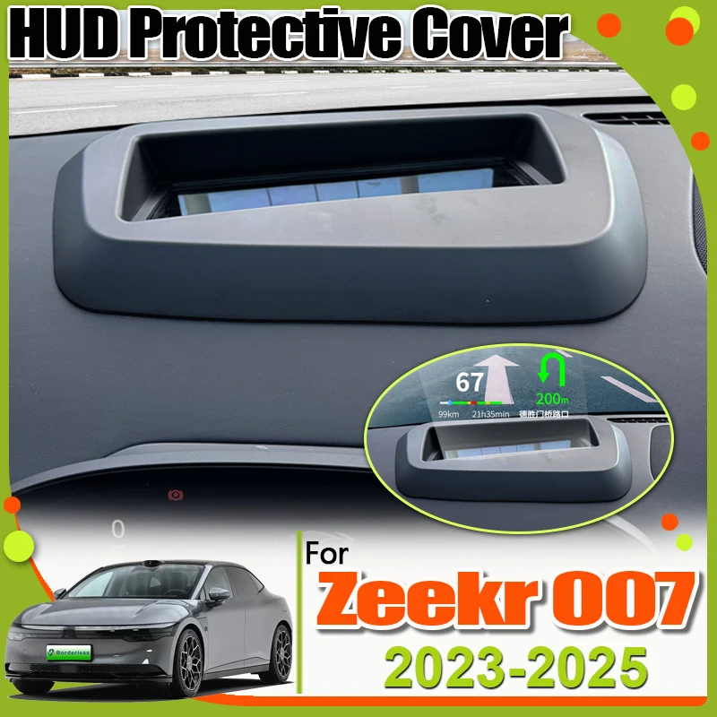 

Car HUD Head Up Display Frame Protective Cover For Zeekr 007 Accessories CS1E 2023 2024 2025 Reflective Dustproof Auto Accessory