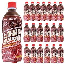 BBQ 비비큐 스파클링 레몬보이(병) 500ml 20개 /  하이볼치트키 레몬과즙 탄산음료 천연 보이차