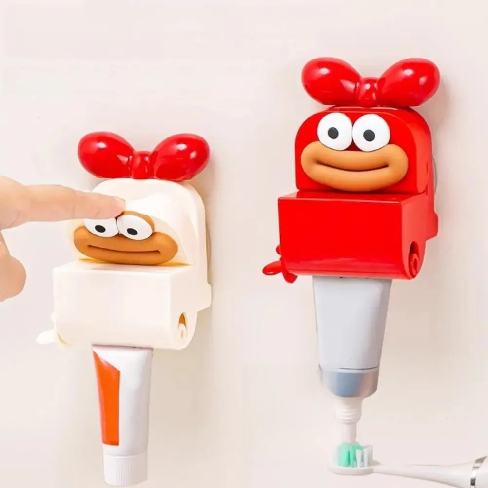 Presse-dentifrice sans poinçon, support de rangement, Clip, porte-dentifrice manuel, accessoires de salle de bains, ventouse nettoyante