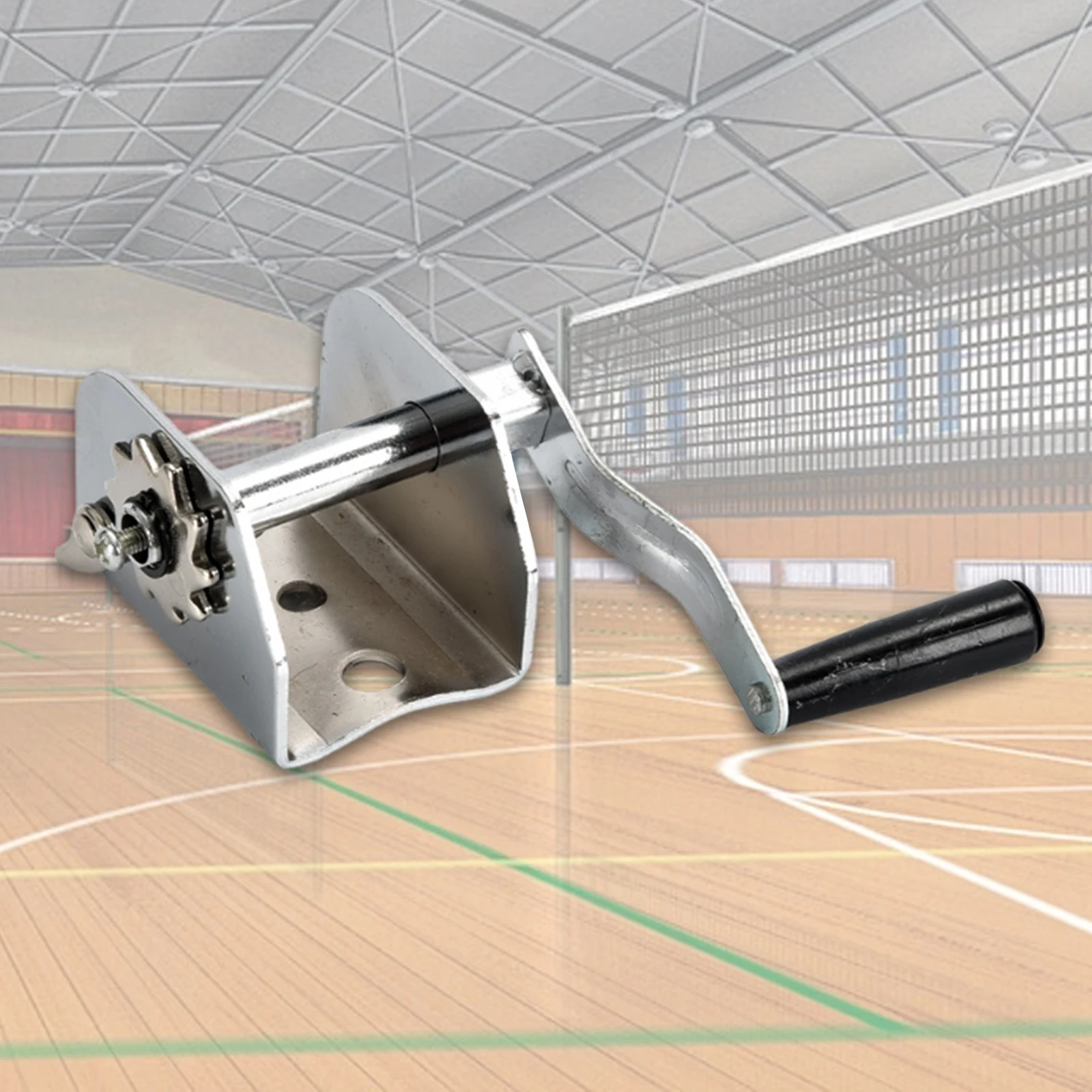 Outdoor Sports Net Tensioning Winch Net Hand Crank Adjustment Tightening Tool Accessories for Badminton Training