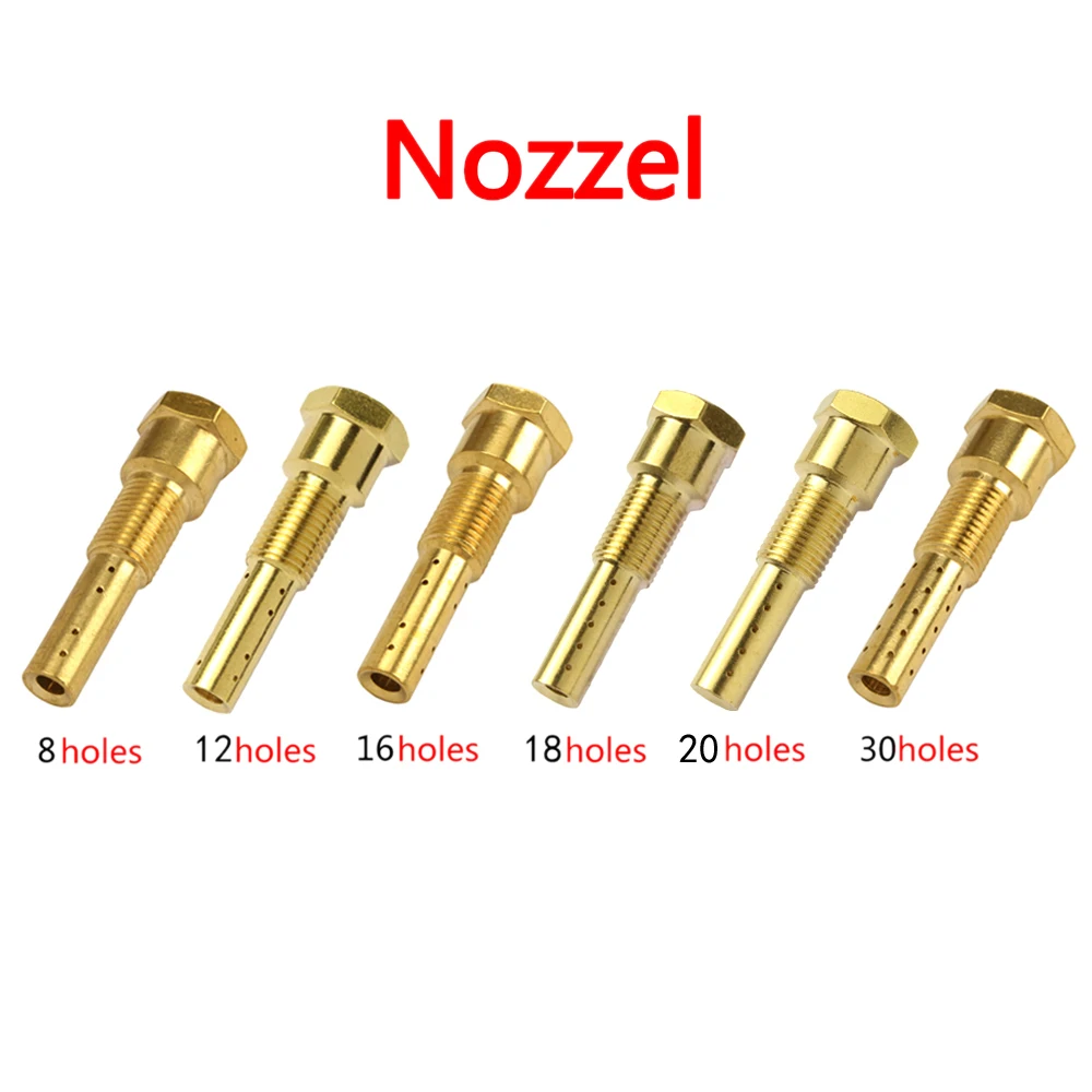 1 PCS Nozzle atomizer jet Jetnozzle 8/12/16/18/30 Holes For keihin Pwk Sudco racing Carburetor