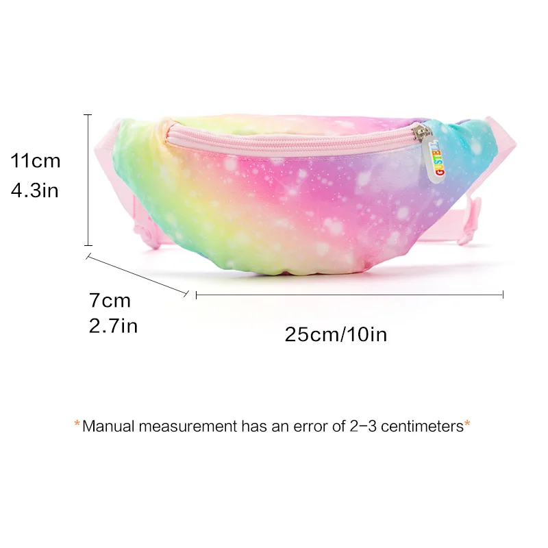 2024 New Children‘s Fashion Fanny Pack Cute Crossbody Shoulder Bag Sport Running Waist Pack Belt Bag for Kids Coin Purse