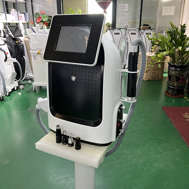 2024 2000W Picosecond 1064nm 755nm 532nm Nd Yag Laser Pico Laser Tattoo Removal Remove Freckles Birthmark Removal Machine