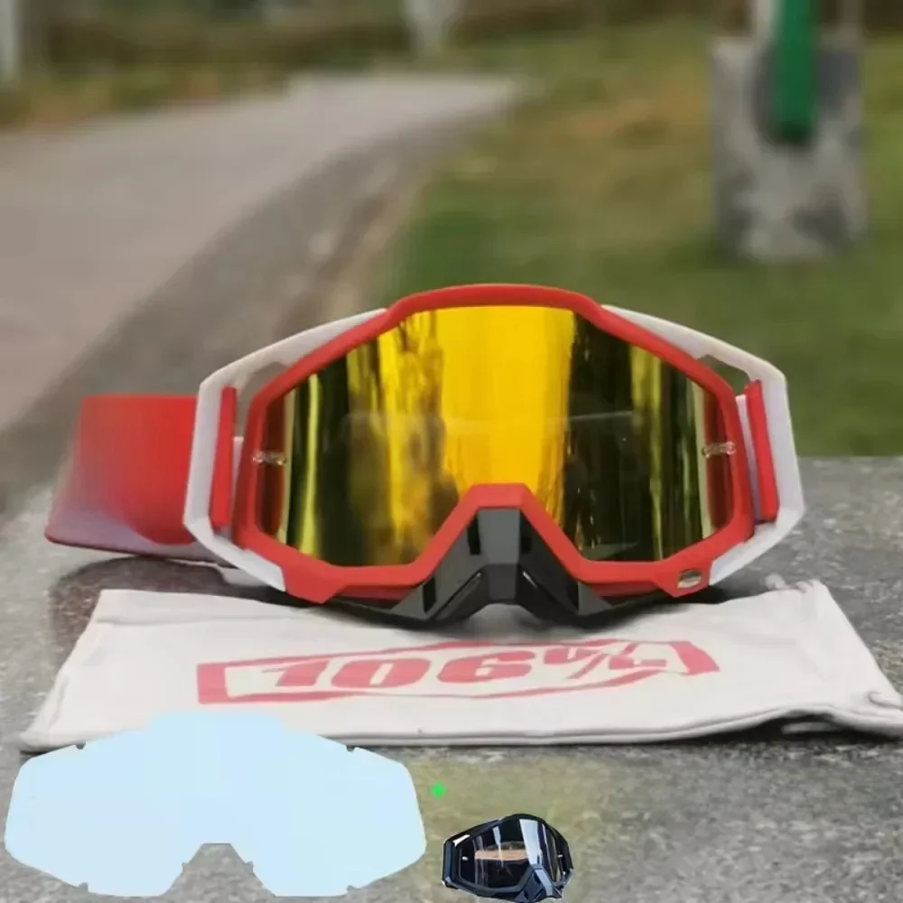 AliExpress NONE PITSCOTTFOX100 Best Selling Men And Women Windproof Glasses Motorcycle Goggles Motocross Dustproof Racing Cycling Skiing Goggles
