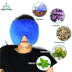 Microwave Head Pad Massager For Face  Warm and Cold Face Eye Mask Sinus Relief Pack for Migraine, Tension, Stress, Headache