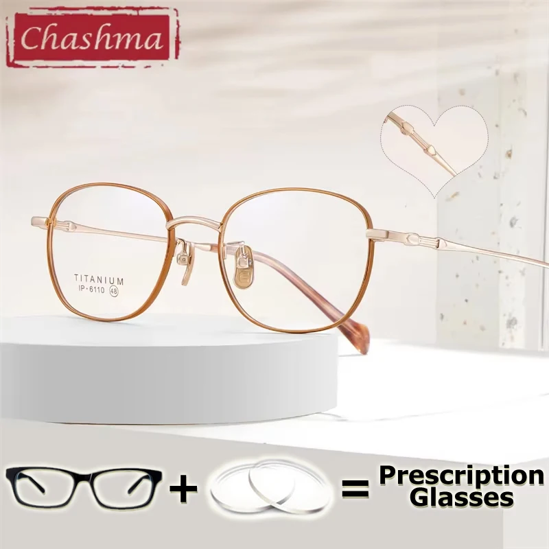 

Chashma Prescription Glasses Men Titanium Women Myopia Eyewear Multifocal Eyeglasses Optical Recipe Lens Reading Student Gafas