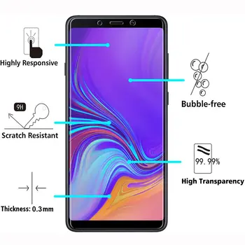 ks tvrzeného skla pro Samsung Galaxy A3 A5 A7 A6 A8 J4 J6 Plus 2018 J2 J3 J5 J7 2016 A750 A9 2018 Ochranná fólie na displej 10 nejlepší prodej panel J4 - №2