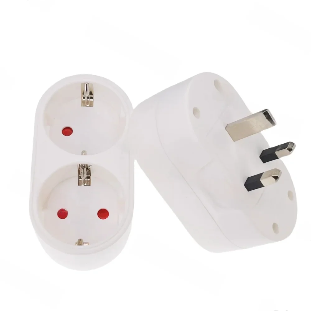 Adaptateur de prise européenne ue vers royaume-uni, Standard Euro 250V, prise ue vers prise électrique britannique, adaptateur d'alimentation, prise électrique