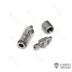 LESU Precision copper chromium-plated custom high pressure quick removal converter nozzle quick joint hydraulic model