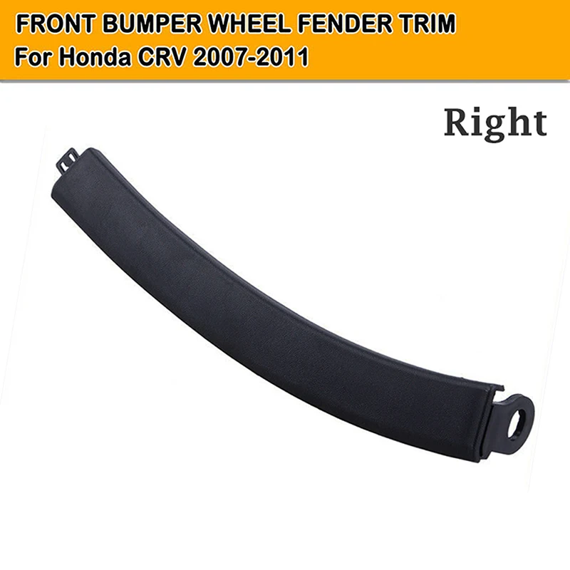 Car Front Bumper Black Wheel Molding Fender Trim for Honda CR-V CR V 2007 2008 2009 2010 2011 Accessories Auto Exterior Parts