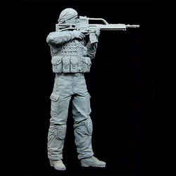 1/35 Resin unpainted model kit, military theme, German soldier unassembled and unpainted GK, 846R