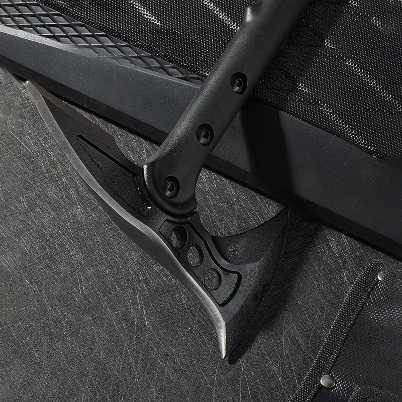 في الهواء الطلق مهندس تكتيكي فأس الشيطان الاعتداء تخديل فتح النار الفأس الدفاعية متعددة الوظائف اليد الفأس البرية بقاء EDC أداة