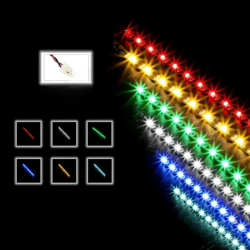 Hprosper bricolage accessoires 15 cm Mini 0.8mm broche Compatible bande lumineuse LED 14/27 particules pour les modèles de blocs de construction Lego